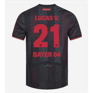Fotbalové Dres Bayer Leverkusen Lucas Vazquez #21 Domácí Oblečení 2025-26 Krátký Rukáv